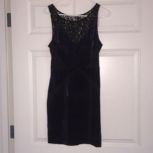Velvet Cut Out Dress